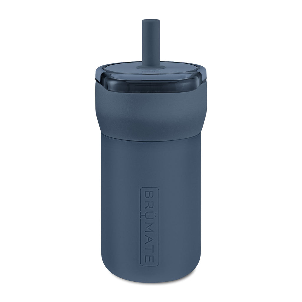 Kids 12oz Leakproof Straw Tumbler — 'Always a Family' Engraved Kids Water Bottle
