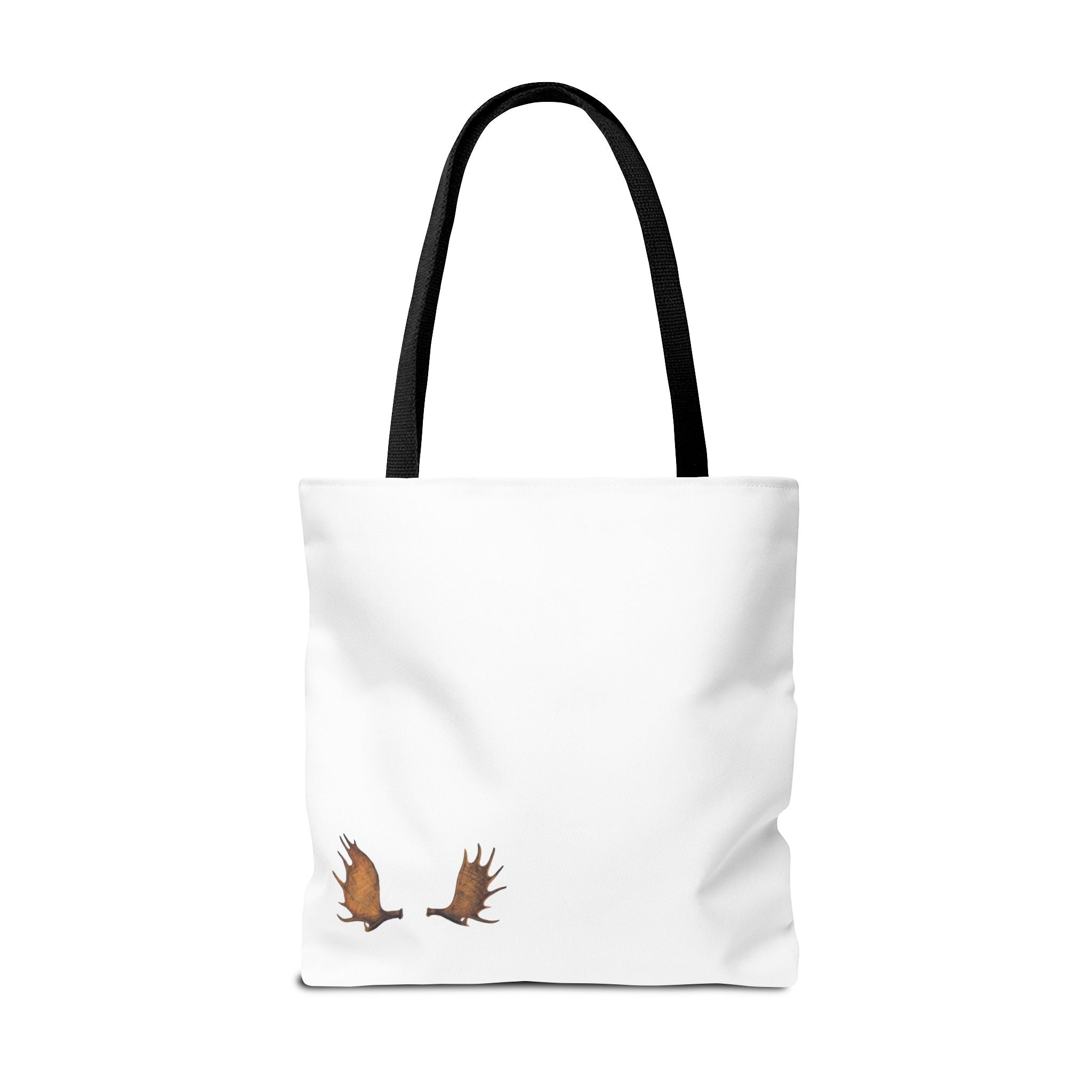 Tote — "Always a Family" Moose Antler Accent Tote Bag