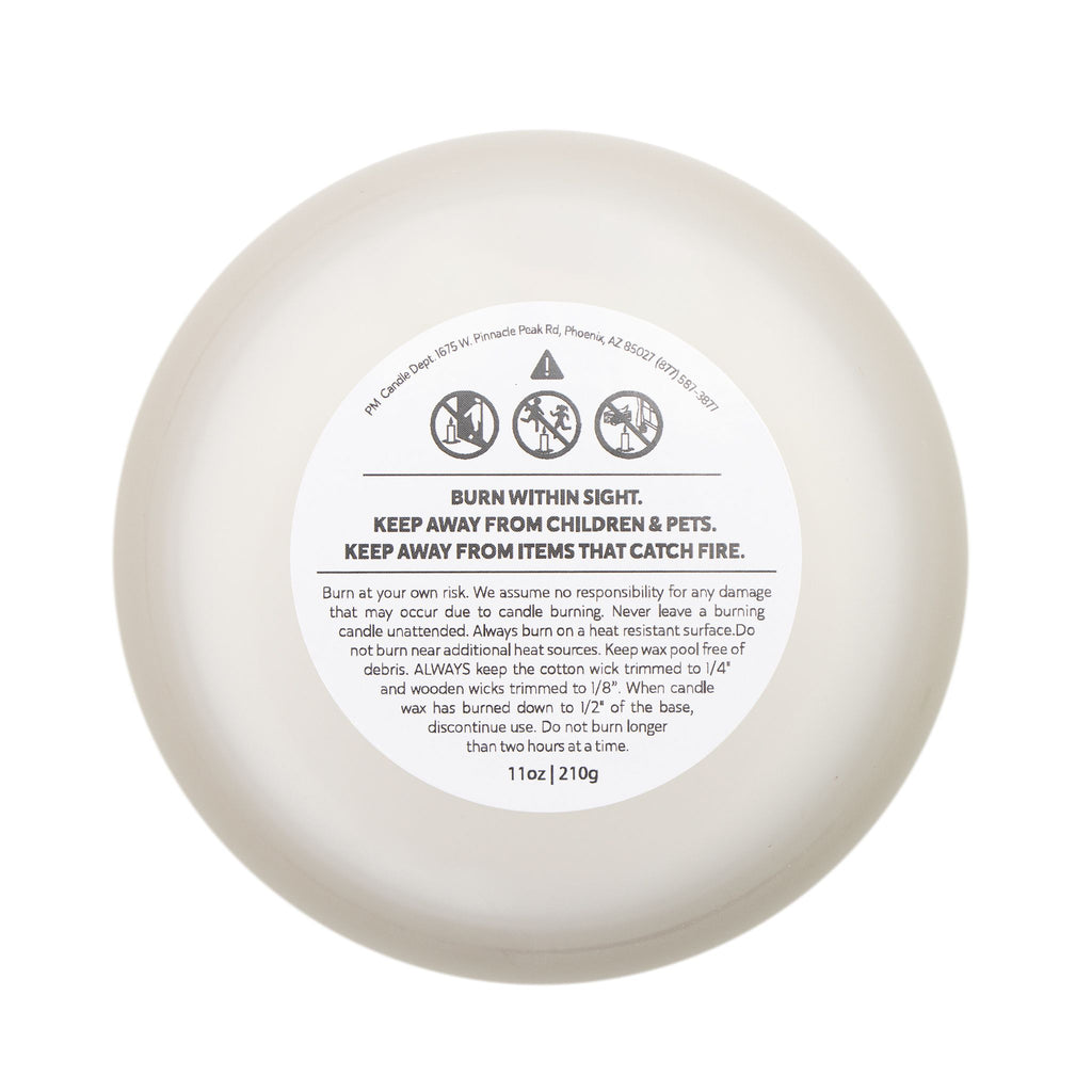 Always a Family Frosted Glass Candle — 11oz Holiday Scented Decor