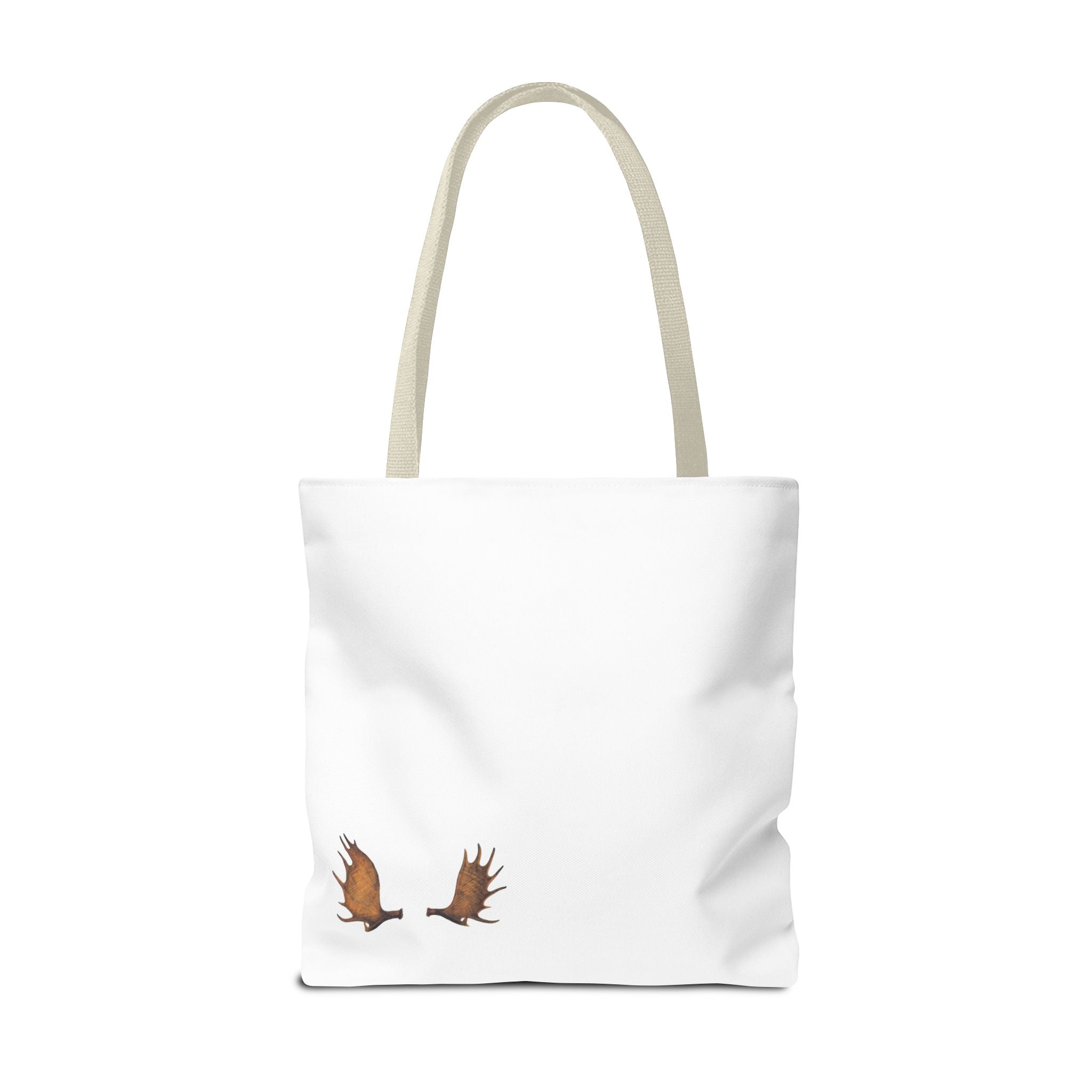 Tote — "Always a Family" Moose Antler Accent Tote Bag