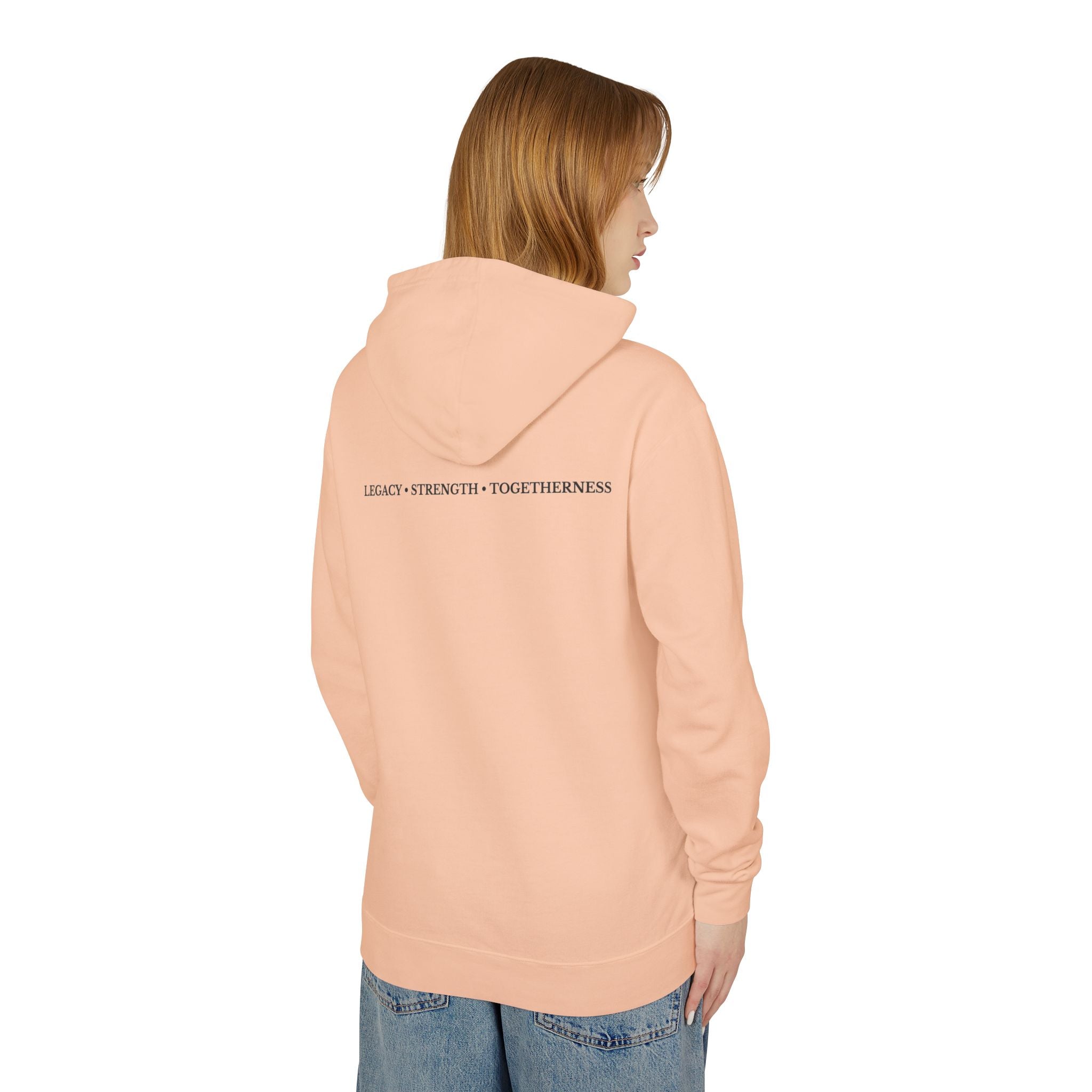 Always A Family Hoodie — Cozy Family Silhouette Pullover