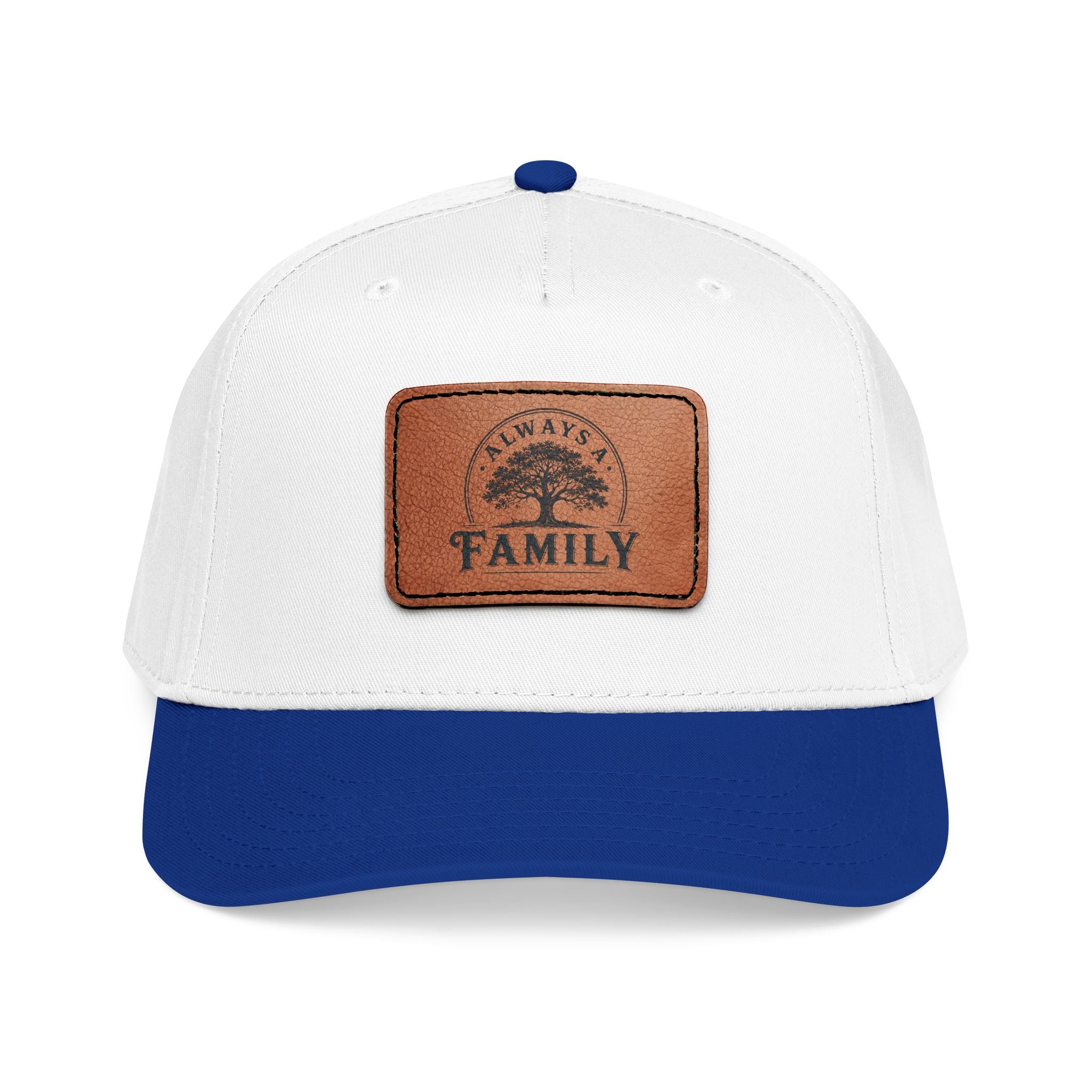 Leather Patch Baseball Cap