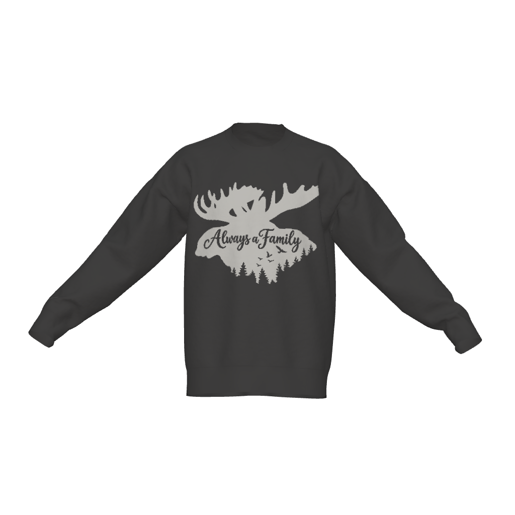 Unisex Crewneck Relaxed Fit Sweater